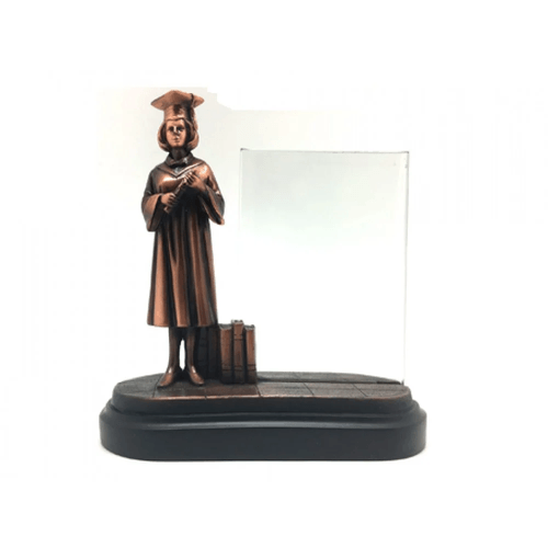 escultura formanda com porta retrato