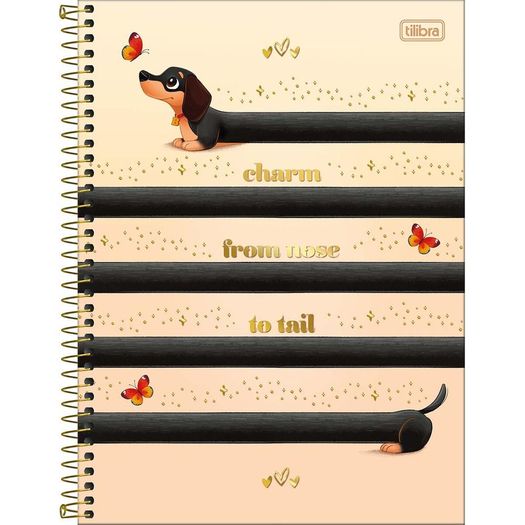 caderno universitário 16x1 brownie caderno universitário 16x1 brownie