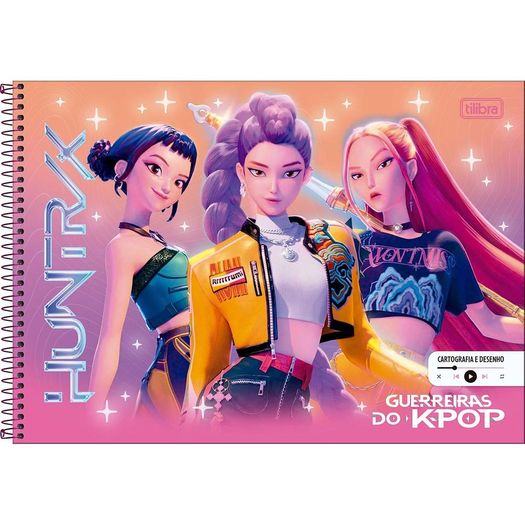 caderno cartografia guerreiras do k-pop caderno cartografia guerreiras do k-pop