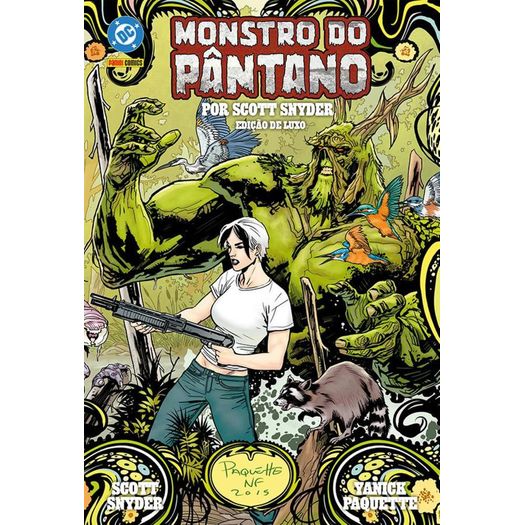 monstro do pântano por scott snyder - edição de luxo monstro do pântano por scott snyder - edição de luxo