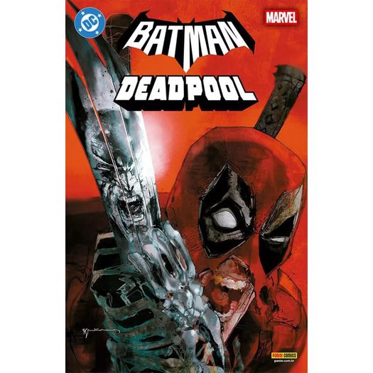 batman e deadpool - capa variante 1 batman e deadpool - capa variante 1