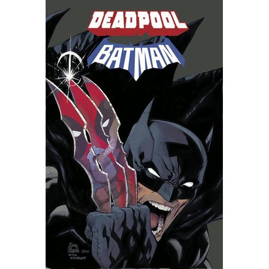 deadpool e batman - capa variante 1 deadpool e batman - capa variante 1