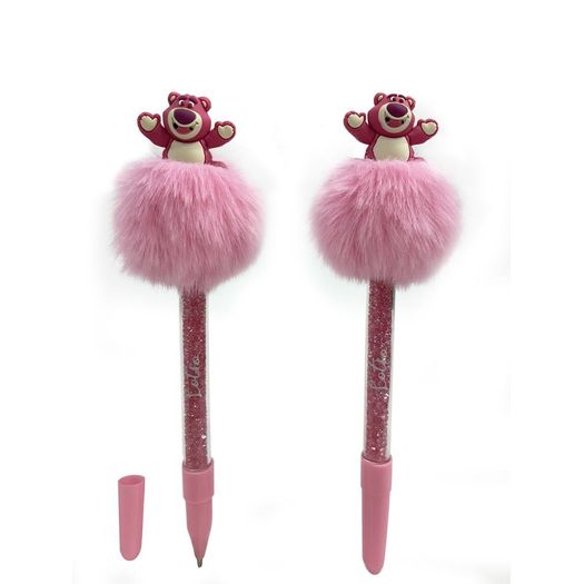 caneta esferográfica 1.0mm lotso pompom caneta esferográfica 1.0mm lotso pompom