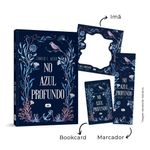 no azul profundo com brinde