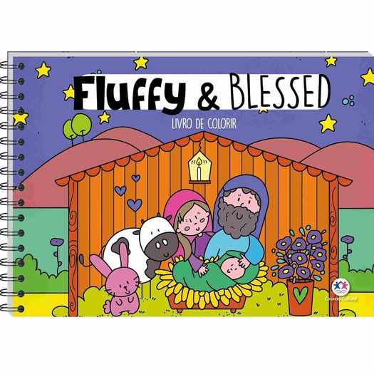 fluffy and blesse - livro de colorir fluffy and blesse - livro de colorir