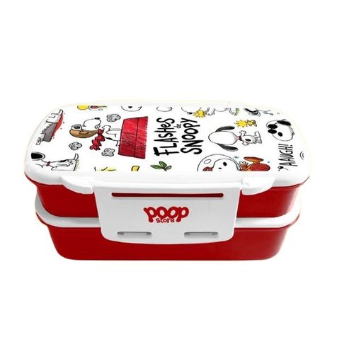 marmita-dupla-com-talher-snoopy-flashes