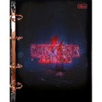 caderno fichário colegial stranger things 160 folhas caderno fichário colegial stranger things 160 folhas