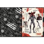 caderno fichário colegial stranger things 160 folhas caderno fichário colegial stranger things 160 folhas