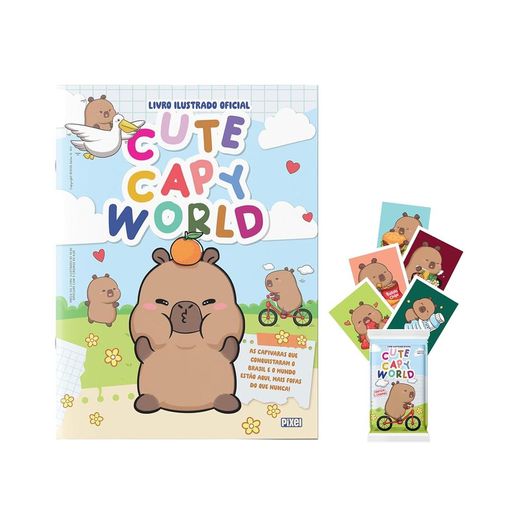 livro ilustrado cute capy world livro ilustrado cute capy world