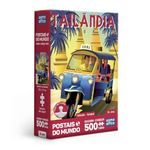 quebra-cabeça 500 peças nano postais do mundo tailândia bangkok