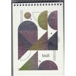 caderno linguagem 80 folhas bali