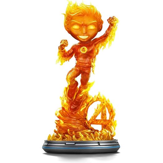 tocha humana - fantastic four - minico - iron studios tocha humana - fantastic four - minico - iron studios