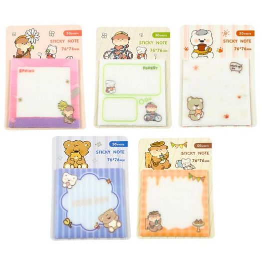 bloco adesivo sticky note glitter animal 50 folhas diversos modelos bloco adesivo sticky note glitter animal 50 folhas diversos modelos