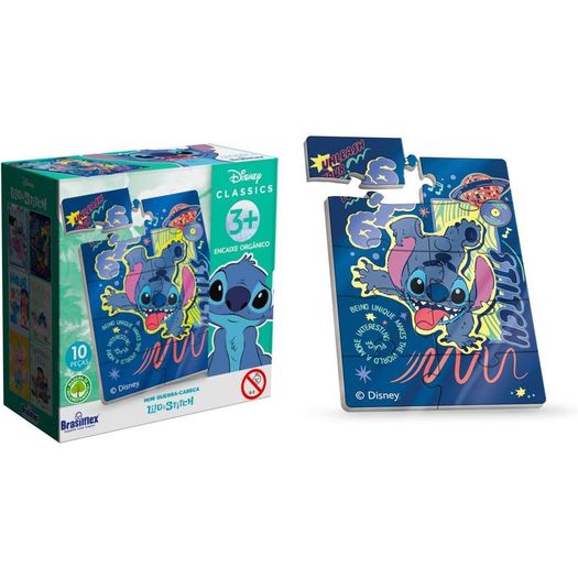 quebra-cabeça mini disney lilo e stitch diversos modelos madeira quebra-cabeça mini disney lilo e stitch diversos modelos madeira