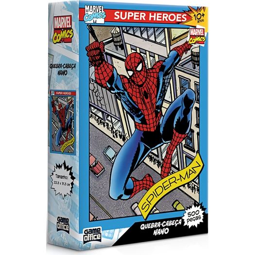 quebra-cabeça 500 peças nano homem-aranha quebra-cabeça 500 peças nano homem-aranha
