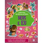 deus e eu - bíblia com adesivos brilhantes