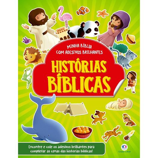 histórias bíblicas - com adesivos brilhantes histórias bíblicas - com adesivos brilhantes