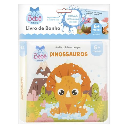 meu livro de banho magico - dinossauros meu livro de banho magico - dinossauros