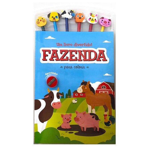 um livro divertido! fazenda - para colorir um livro divertido! fazenda - para colorir