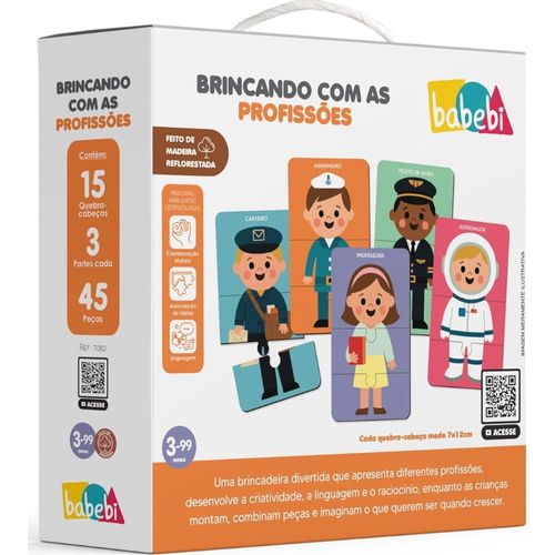 brincando com as profissões