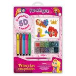 fazendo arte diamante 5d - princesas encantadas
