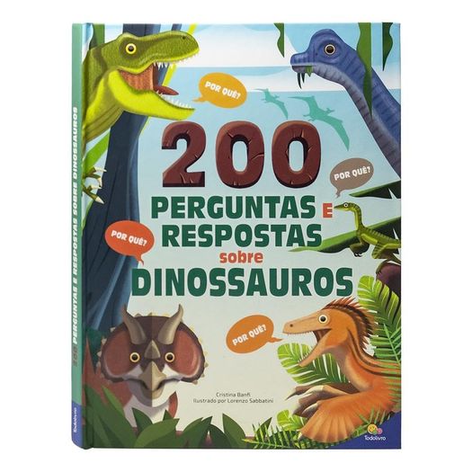 200 perguntas e respostas: dinossauros