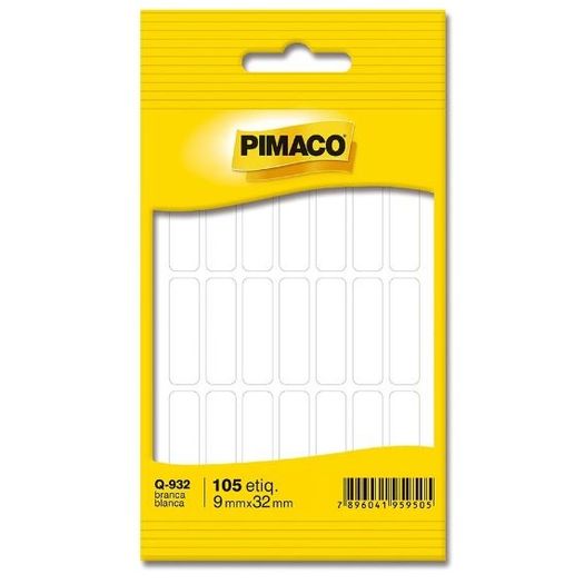 etiqueta caneta retangular branca 105 unidades etiqueta caneta retangular branca 105 unidades