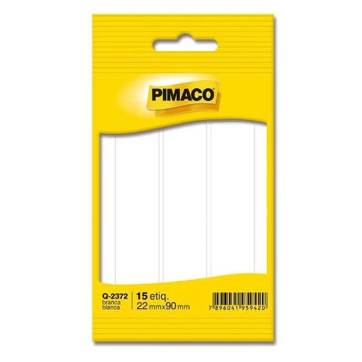 etiqueta q-2372 retangular branca 15 etiquetas etiqueta q-2372 retangular branca 15 etiquetas