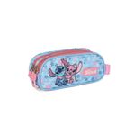 estojo triplo stitch rosa estojo triplo stitch rosa