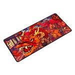 mousepad festival do dragao flick xl (900x400x4mm) - redragon