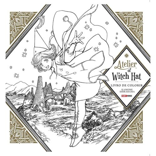 atelier-of-witch-hat---livro-de-colorir