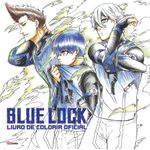 blue lock - livro de colorir