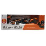carrinho de controle remoto 7 funções - f1 mclaren mcl38 1/14 - candide