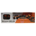 carrinho de controle remoto 7 funções - f1 mclaren mcl38 1/20 - candide