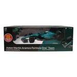carrinho de controle remoto 7 funções - aston martin aramco formula one 1/14 - candide