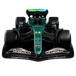 carrinho de controle remoto 7 funções - aston martin aramco formula one 1/20 - candide