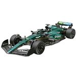 carrinho de controle remoto 7 funções - aston martin aramco formula one 1/20 - candide