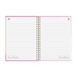 caderno universitário 1x1 mih tanino never give up wire-o