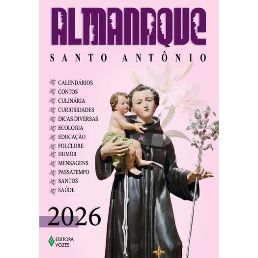 almanaque santo antônio 2026 almanaque santo antônio 2026