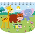 animais da selva - livro com canetinha