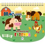 animais da fazenda - livro com canetinha