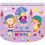 desenhos para meninas - livro com canetinha