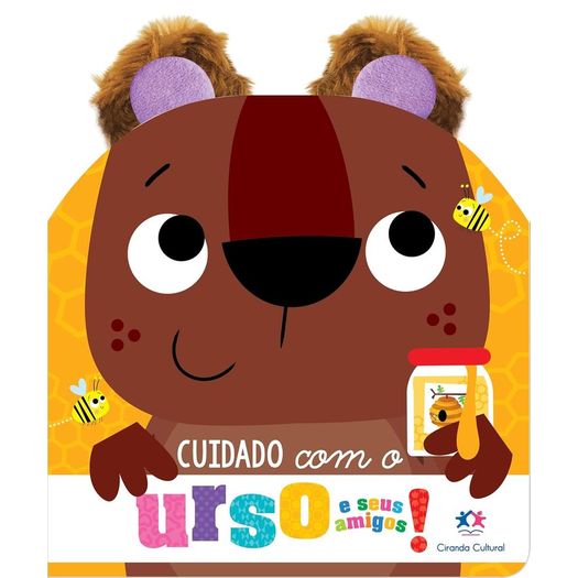 cuidado com o urso e seus amigos! orelhinhas de pelúcia cuidado com o urso e seus amigos! orelhinhas de pelúcia