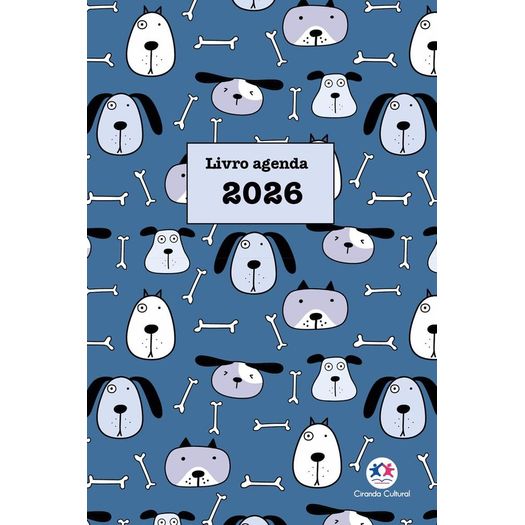 livro cachorrinhos - agenda 2026 livro cachorrinhos - agenda 2026