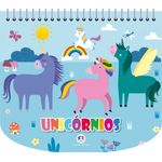 unicórnios - livro com canetinha