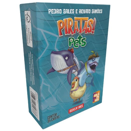 piratas - pets (expansão)- galápagos piratas - pets (expansão)- galápagos