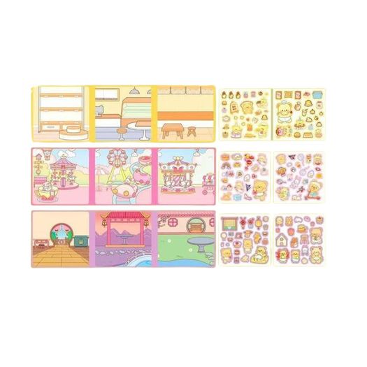 bloco magnético interativo urso