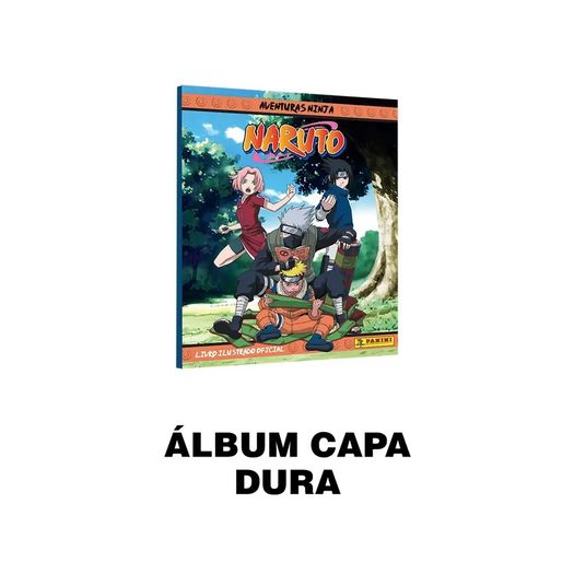 naruto classic - album capa dura - panini colecionável naruto classic - album capa dura - panini colecionável