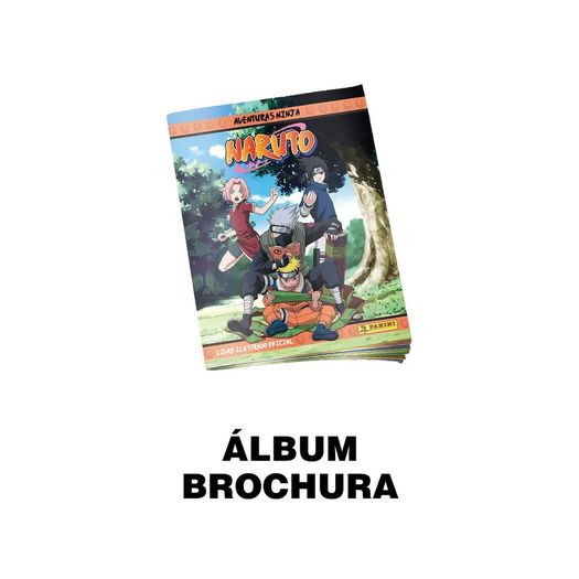 naruto classic - álbum brochura - panini colecionável naruto classic - álbum brochura - panini colecionável