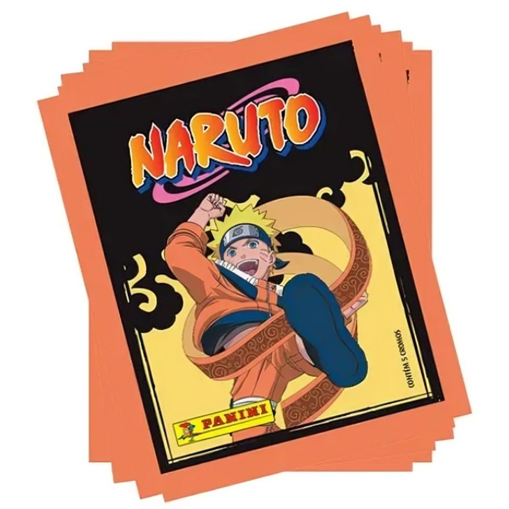 Naruto Classic - Envelopes 5 Cromos - Livrarias Curitiba